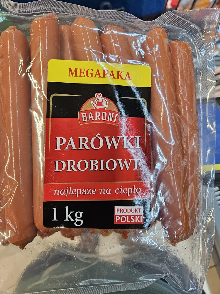 PARÓWKI DROBIOWE