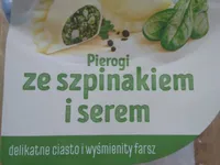 Pierogi ze szpinakiem i serem