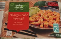 Mazzancolle tropicali in salsa agrodolce