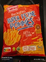 Backofen Super Feine Pommes
