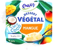 Dessert Végétal Mangue - Au lait de coco
