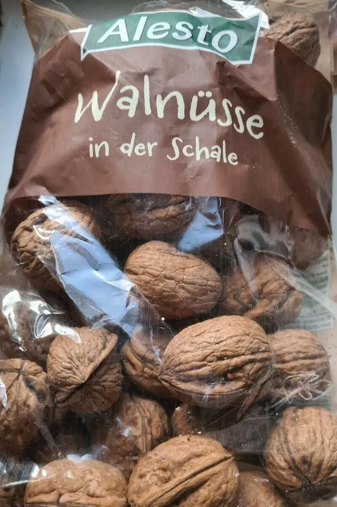 Walnüsse in der Schale