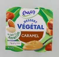 Dessert végétal caramel