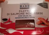 Filetto filetto di salmone norvegese