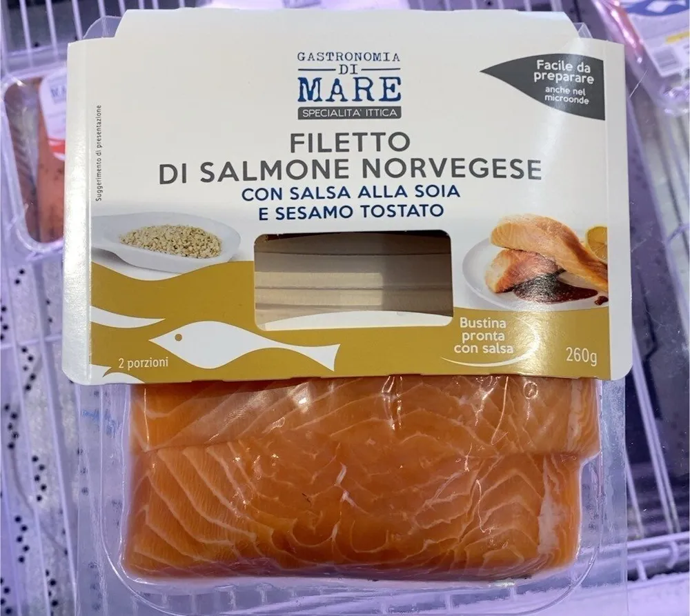 Filetto di salmone norvegese