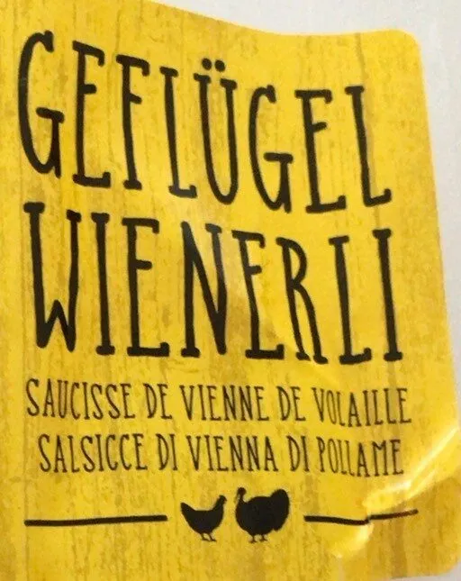 Saucisse de vienne de Volaille