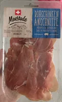 Rohschinken Anschnitte
