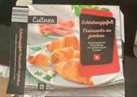 Croissants au jambon