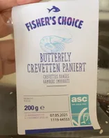 Butterfly crevetten paniert
