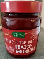 Fruits à tartiner fraise groseille