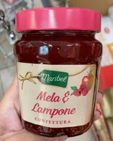 Mela e lampone confettura