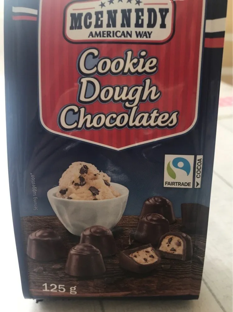 Cookie dough chocolates