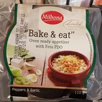 Ofen-Feta mit Peperoni und Knoblauch