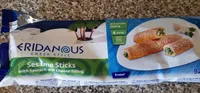 Sésame sticks with spinach and chasse filling
