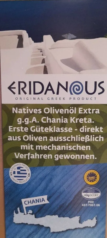 Eridanus Olivenöl