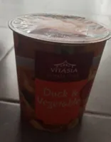 Duck and vegetables