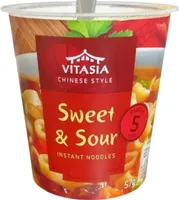 Instant noodles sweet and sour