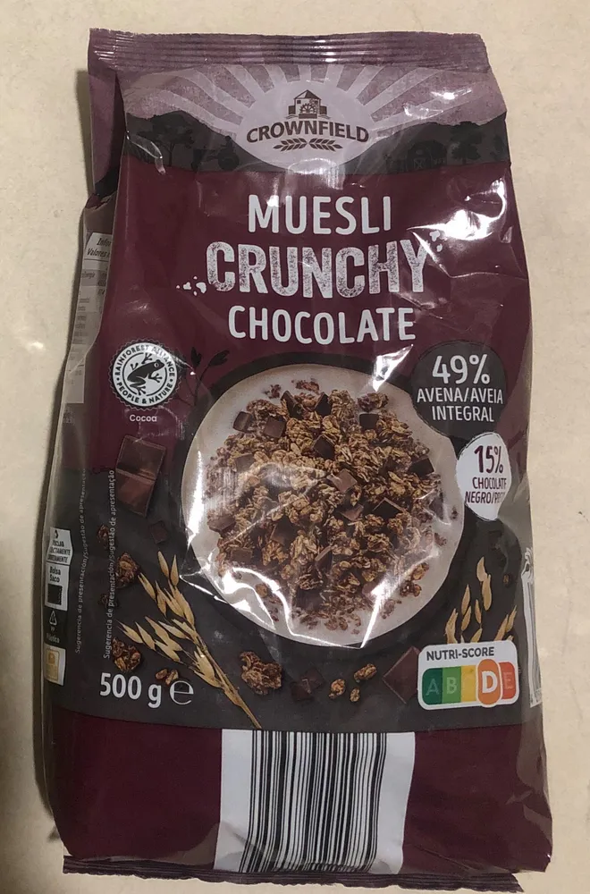 Muesli Crunchy Chocolate Negro