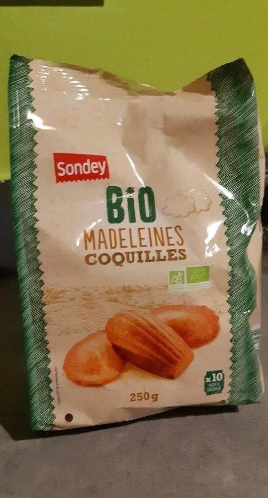 Madeleines coquilles