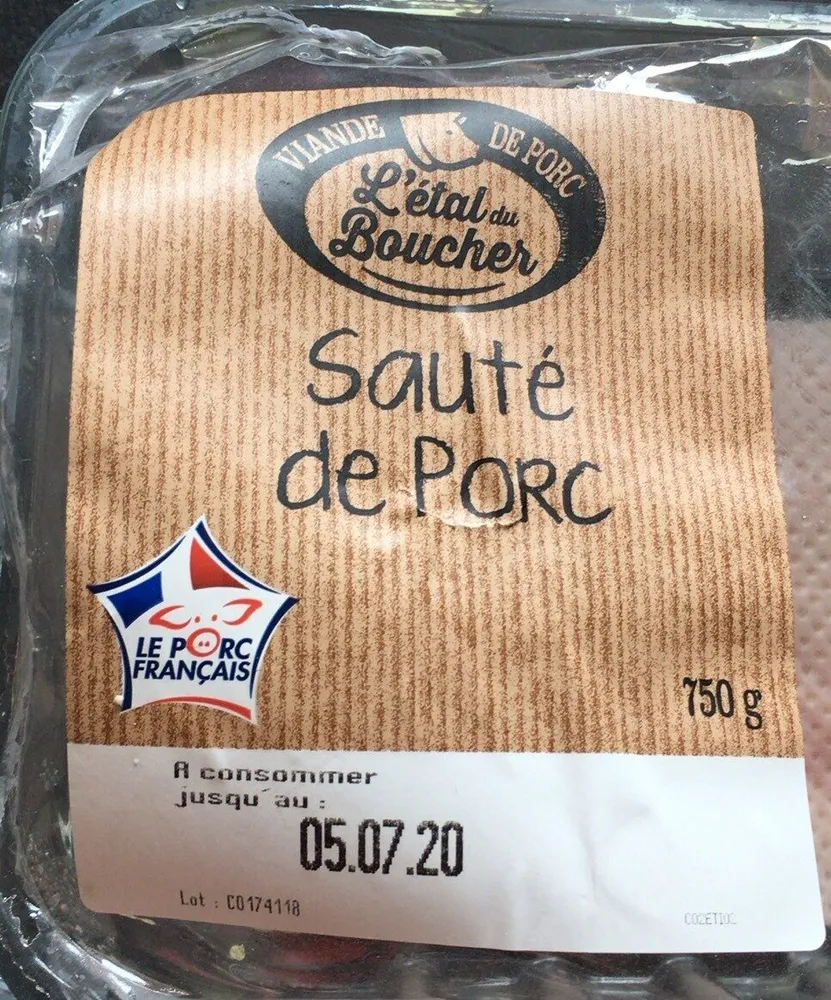 Sauté de porc