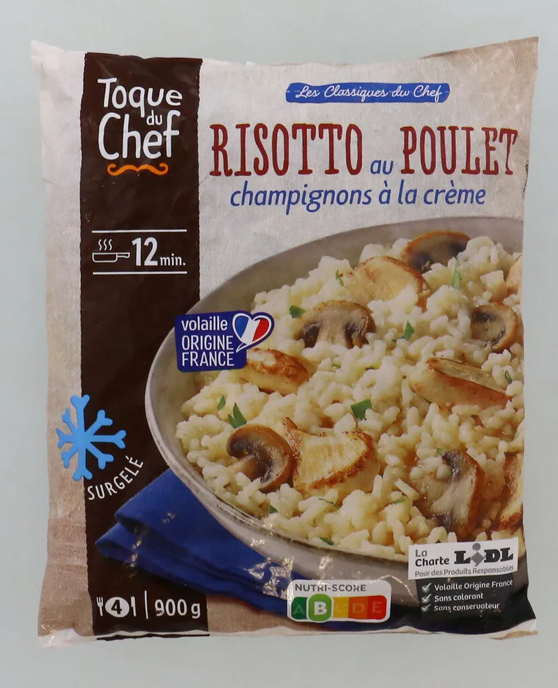 Risotto aux Champignons et poulet