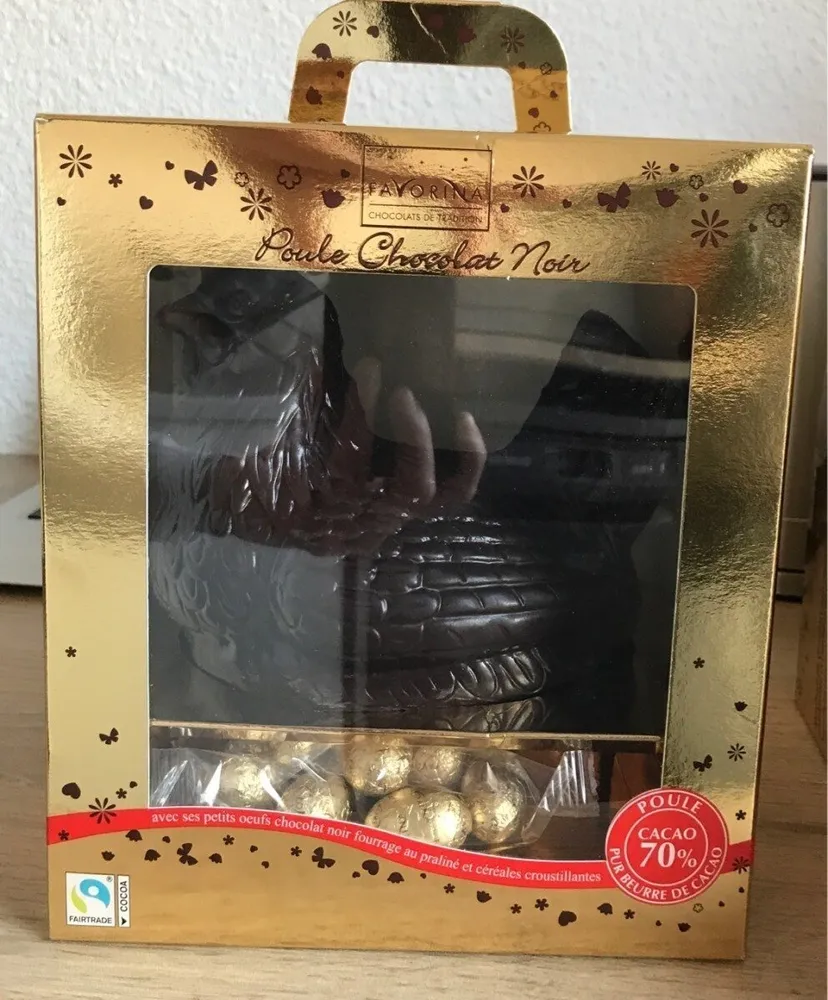 Poule Chocolat Noir