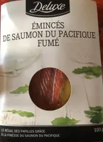 Émincés de saumon du pacifique fumé