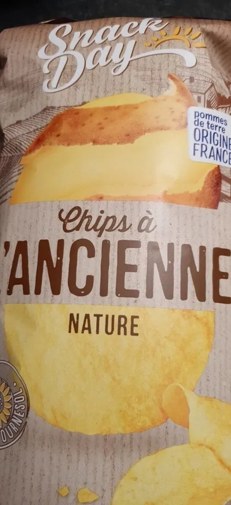 Chips à l'ancienne nature