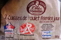 2 Cuisses de Poulet fermier jaune