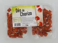 Dés de chorizo