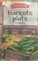 Haricots plats coupés