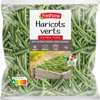 Haricots verts extra-fins surgelés