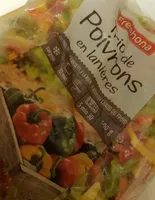 Trio de poivrons en lanières