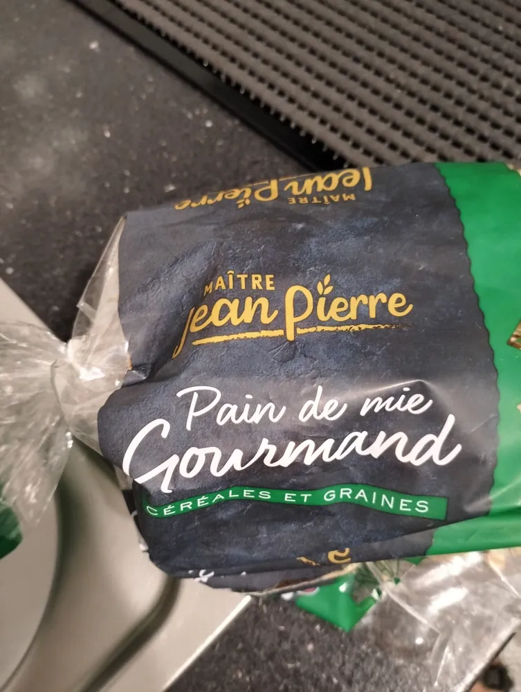 Pain de mie grande tranche gourmet céréales