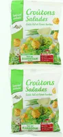 Croûtons salade goût ail et fines herbes