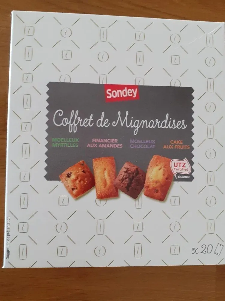 Coffret de mignardises