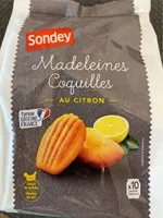 Madeleines coquilles citron