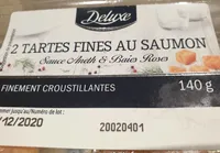 Tarte fine au saumon