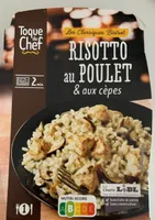 Risotto au poulet et aux cèpes