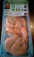 Crevettes entières cuites bio