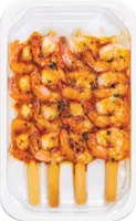 Brochettes de crevettes tandoori