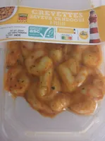 Crevettes saveur tandori