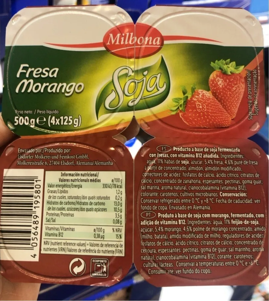 Yogur de soja