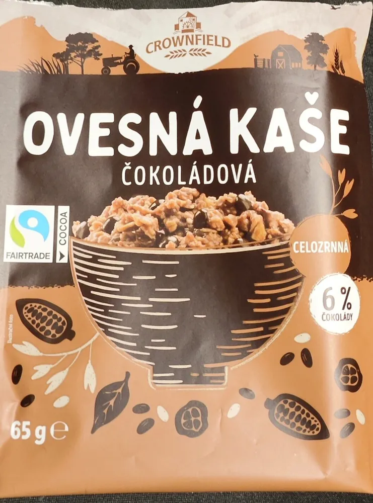 Ovesná kaše čokoládová