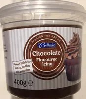 Chocolate flavoured icing