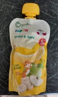 Banana and apple purée
