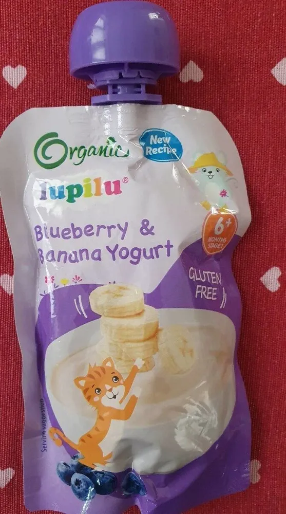 Blueberry & banana yogurt
