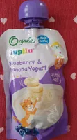Blueberry & banana yogurt