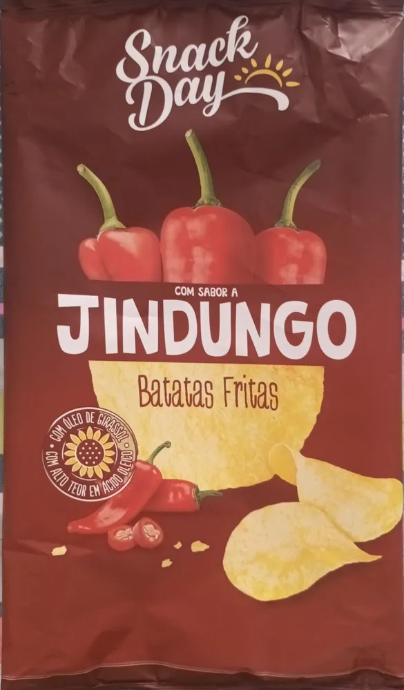 Batatas Fritas com sabor a Jindungo