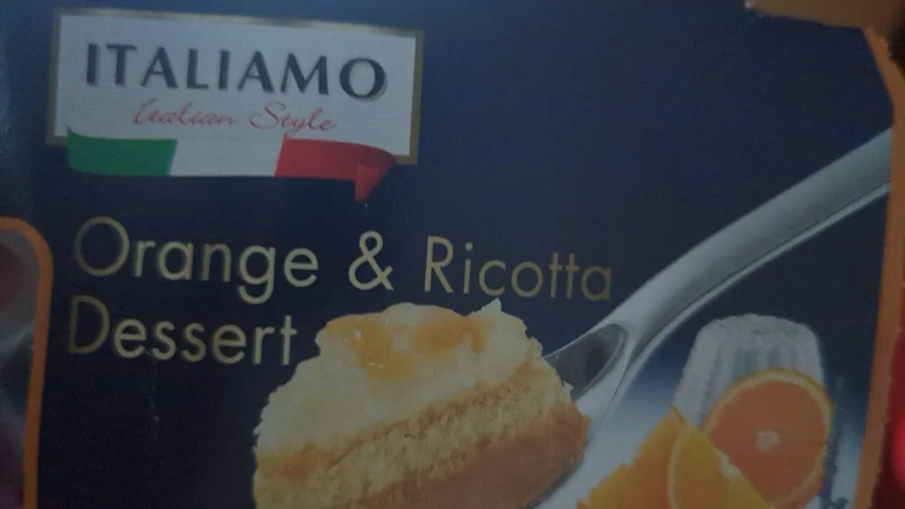 Orange & Ricotta Dessert